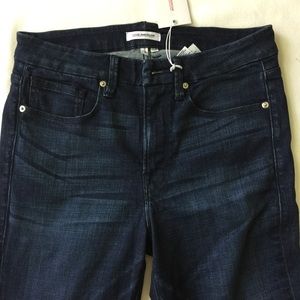 Good American Good legs dark skinny jeans